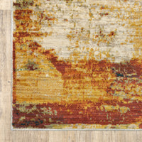 8?x11? Blue and Red Distressed Area Rug