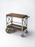 Vintage Style Rolling Server Bar Cart