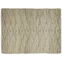 4? x 6? Beige Distressed Tribal Area Rug