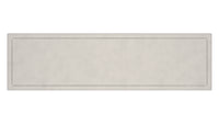 Sleek Modern Brushed Nickel Bench