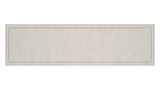 Sleek Modern Brushed Nickel Bench
