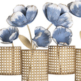 Metal Flower Pots Wall Decor