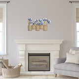 Metal Flower Pots Wall Decor