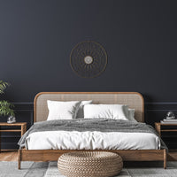 Bohemian Gold Wire Mandala Wall Decor