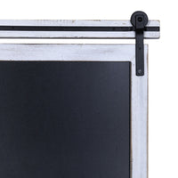 Modern Farmhouse White Frame Chalkboard Wall Decor