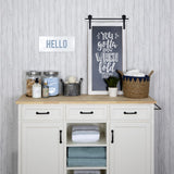Modern Farmhouse White Frame Chalkboard Wall Decor