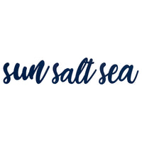 Blue Wooden Sun Salt Sea Wall Decor