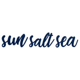Blue Wooden Sun Salt Sea Wall Decor