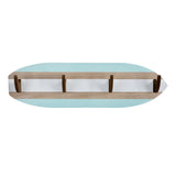 Surfboard Shaped Wall Hooks