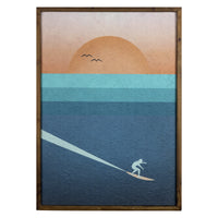 Framed Surfing Wall Art