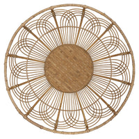 Jumbo Bohemian Bamboo Decorative Wall Basket