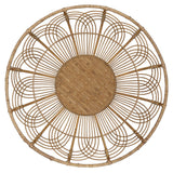 Jumbo Bohemian Bamboo Decorative Wall Basket