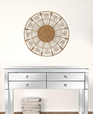Jumbo Bohemian Bamboo Decorative Wall Basket