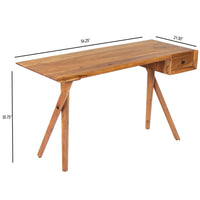 Natural Wooden Desk