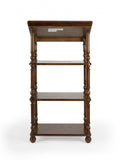 Vintage Oak Library Stand