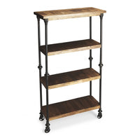 Fontainebleau Industrial Chic Bookcase