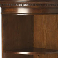 Dowling Olive Ash Burl Corner Cabinet