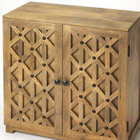Corona Mango Wood Console Cabinet