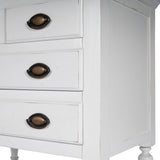 Easterbrook White 4 Drawer Chest