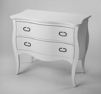 Rochelle White  2 Drawer Chest