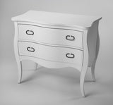 Rochelle White  2 Drawer Chest