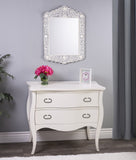 Rochelle White  2 Drawer Chest