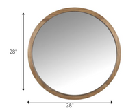 Simple Modern Round Wall Mirror