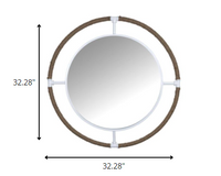 Nautical Round Wall Mirror