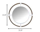 Nautical Round Wall Mirror