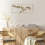 Framed Metal Plant Wall Decor