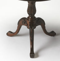 Traditional Cherry Round Pedestal Table