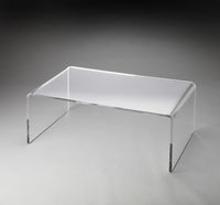 Clear Acrylic Coffee Table