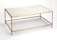 Classic White Marble Coffee Table