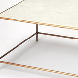 Classic White Marble Coffee Table