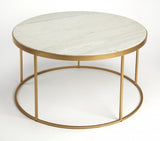 White Marble Coffee Table