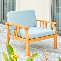 Light Wood Sofa Chair