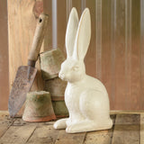 Jumbo Ceramic Rabbit Sculpture