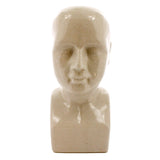 Jumbo White Ceramic Bust Sculpture