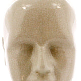 Jumbo White Ceramic Bust Sculpture