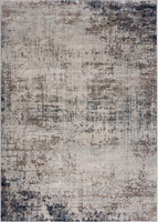 8? x 11? Navy Blue Distressed Striations Area Rug