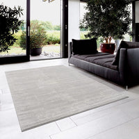 4? x 6? Modern Gray Distressed Area Rug