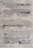 4? x 6? Gray Modern Abstract Area Rug