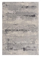 4? x 6? Gray Modern Abstract Area Rug