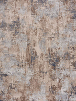 5? x 8? Beige and Ivory Abstract Area Rug