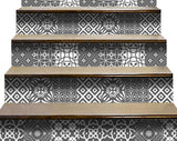 4" X 4" Gray and White Mosaic Peel and Stick Removable Tiles