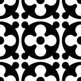 4" X 4" Black and White Medeci Peel and Stick Removable Tiles