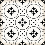4" X 4" Black and White Rosa Peel and Stick Removable Tiles