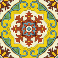 4" X 4" Fortuna Peel and Stick Removable Tiles