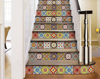 4" X 4" Mediterra Mosaic Peel and Stick Tiles