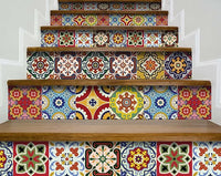 4" X 4" Mediterra Mosaic Peel and Stick Tiles